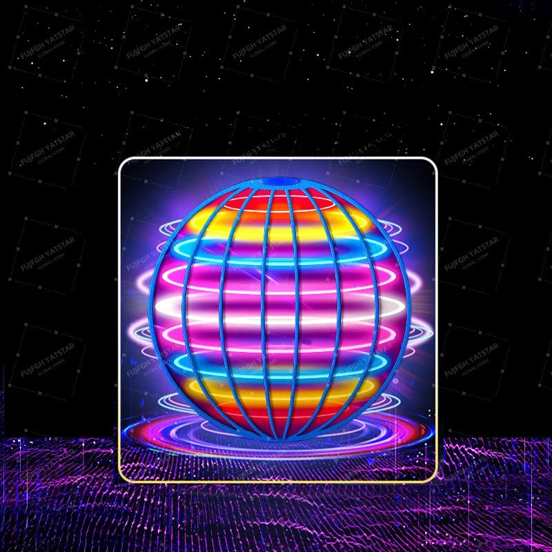Magic LED Flying Ball Toy for Kids – Interactive Hover Fun