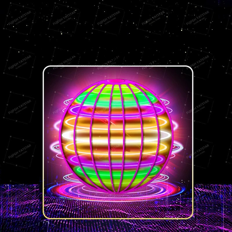 Magic LED Flying Ball Toy for Kids – Interactive Hover Fun