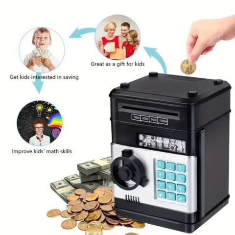 Kids' Electronic Toy Safe – Learn to Save & Have Fun!