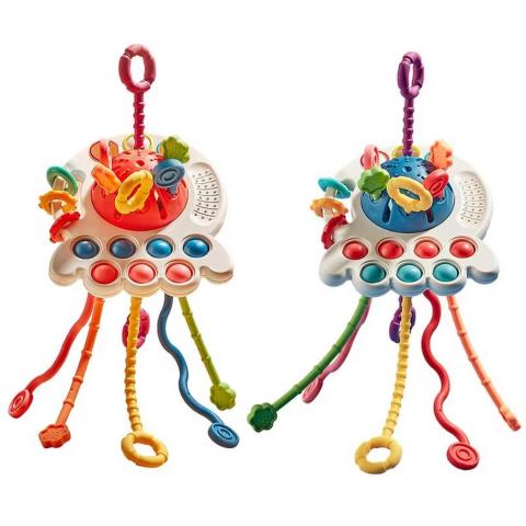 Soothing Octopus Teether – Gentle Relief for Teething Babies-2