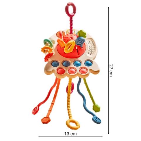 Soothing Octopus Teether – Gentle Relief for Teething Babies-3