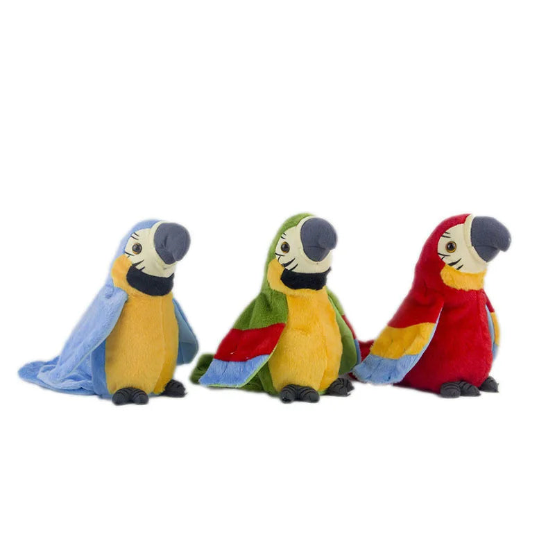 Talking Parrot – Interactive Plush Toy for Kids