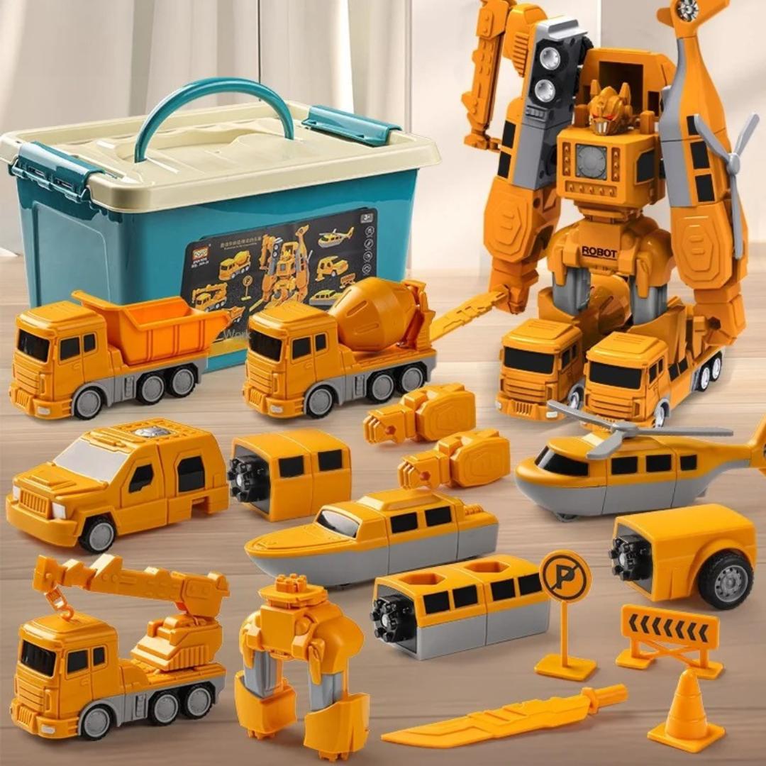 Transformer Magnetic Vehicles – Creative Building Set for Kids