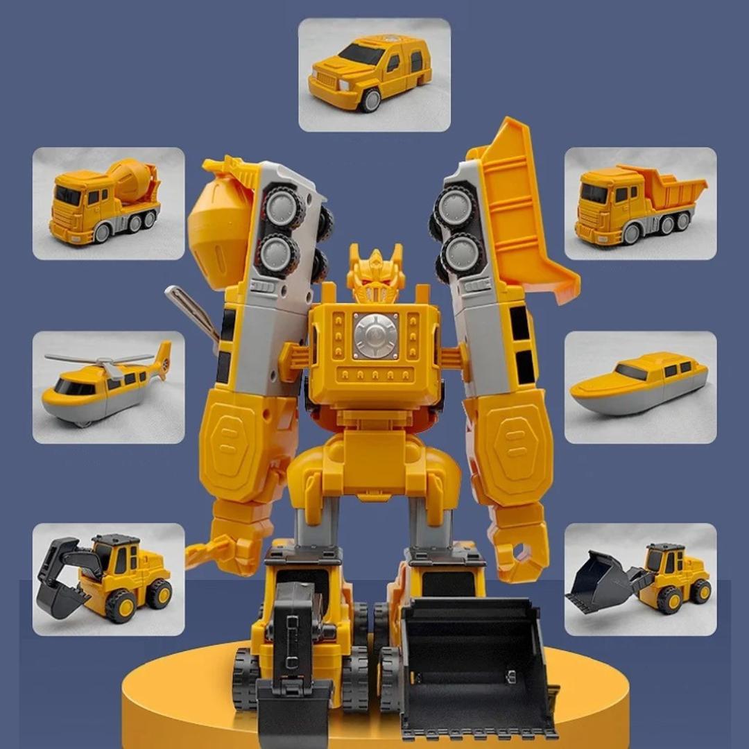Transformer Magnetic Vehicles – Creative Building Set for Kids