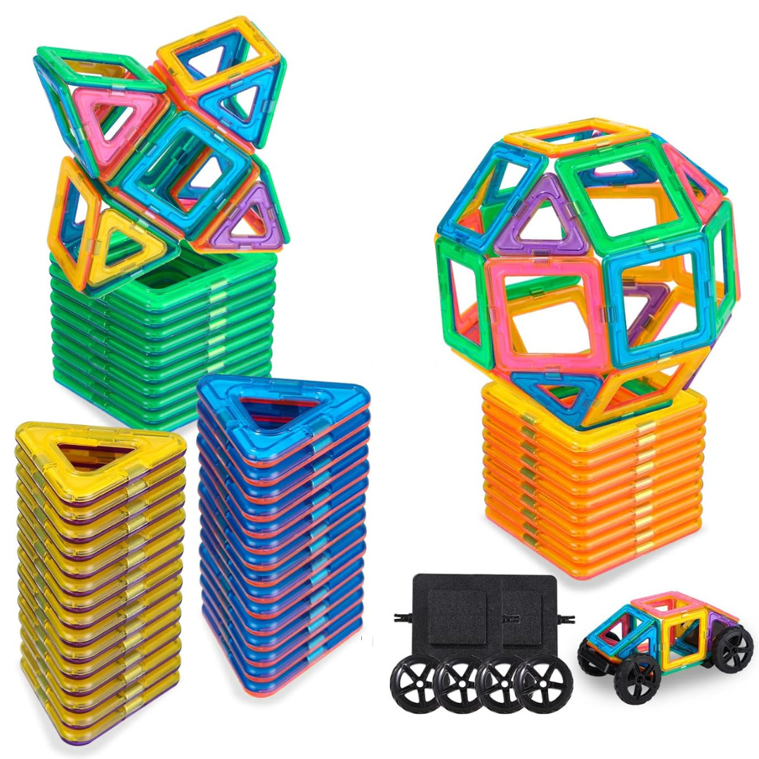 Magnetic Building Set for Kids – Creative Learning Toy