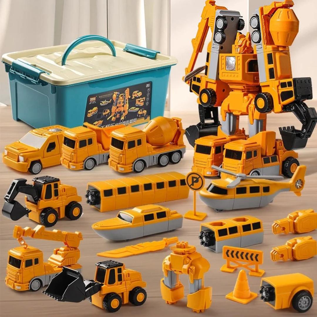 Transformer Magnetic Vehicles – Creative Building Set for Kids