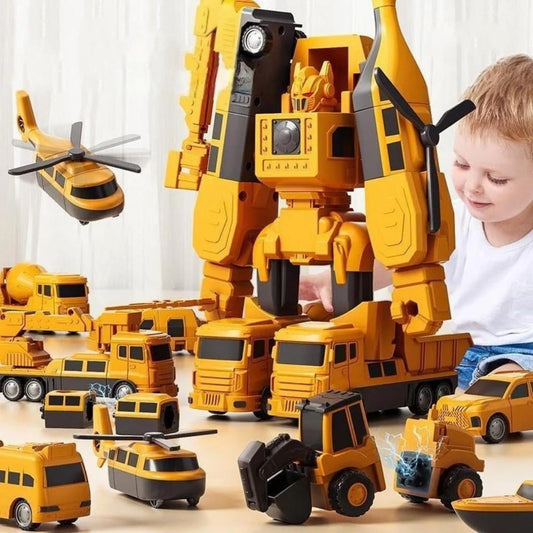 Transformer Magnetic Vehicles – Creative Building Set for Kids