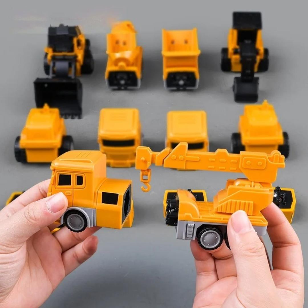 Transformer Magnetic Vehicles – Creative Building Set for Kids