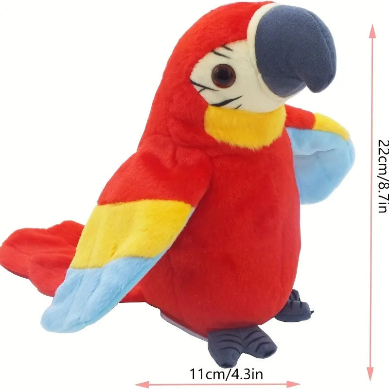 Talking Parrot – Interactive Plush Toy for Kids