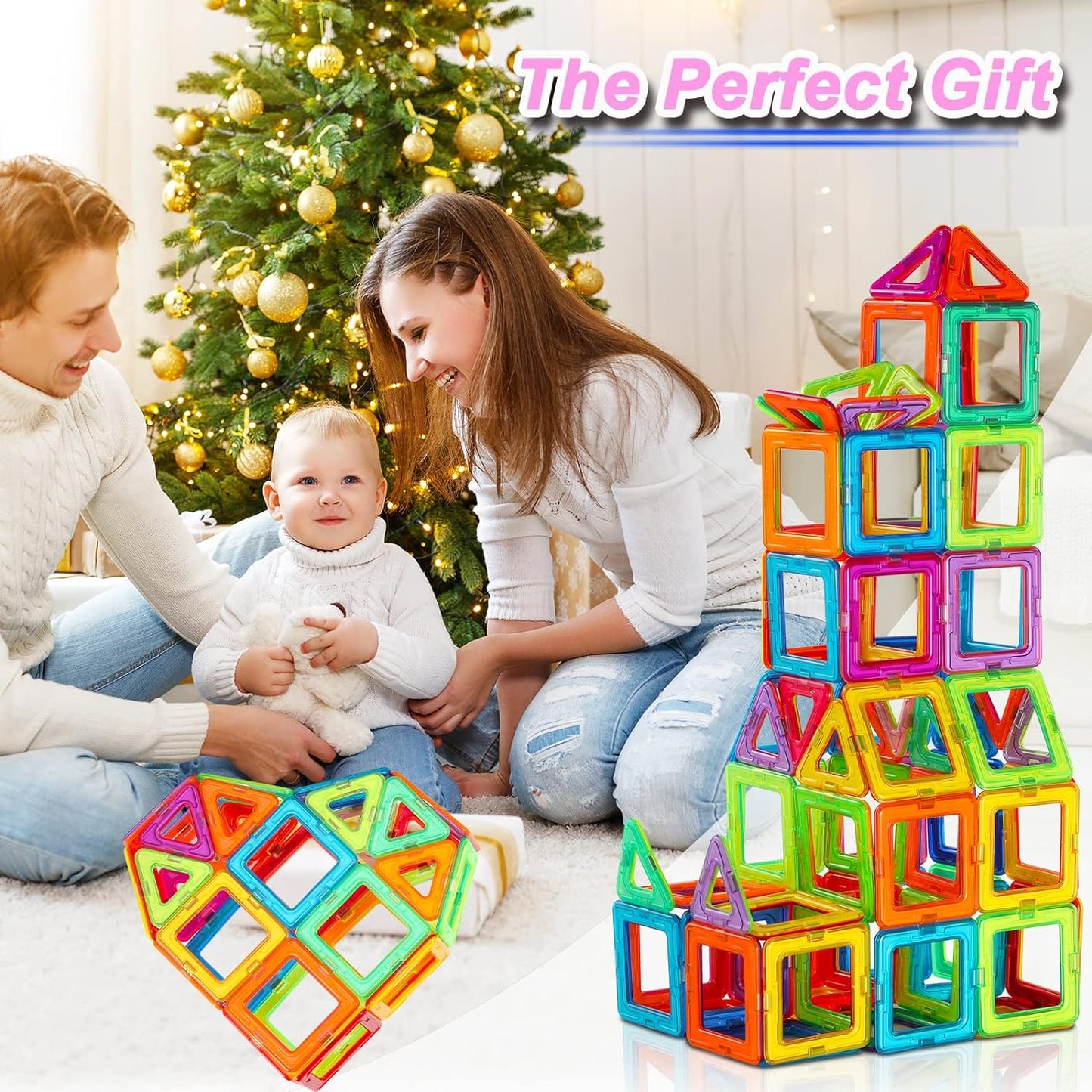 Magnetic Building Set for Kids – Creative Learning Toy