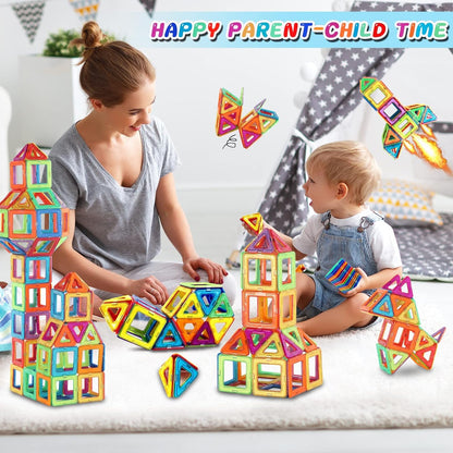 Magnetic Building Set for Kids – Creative Learning Toy