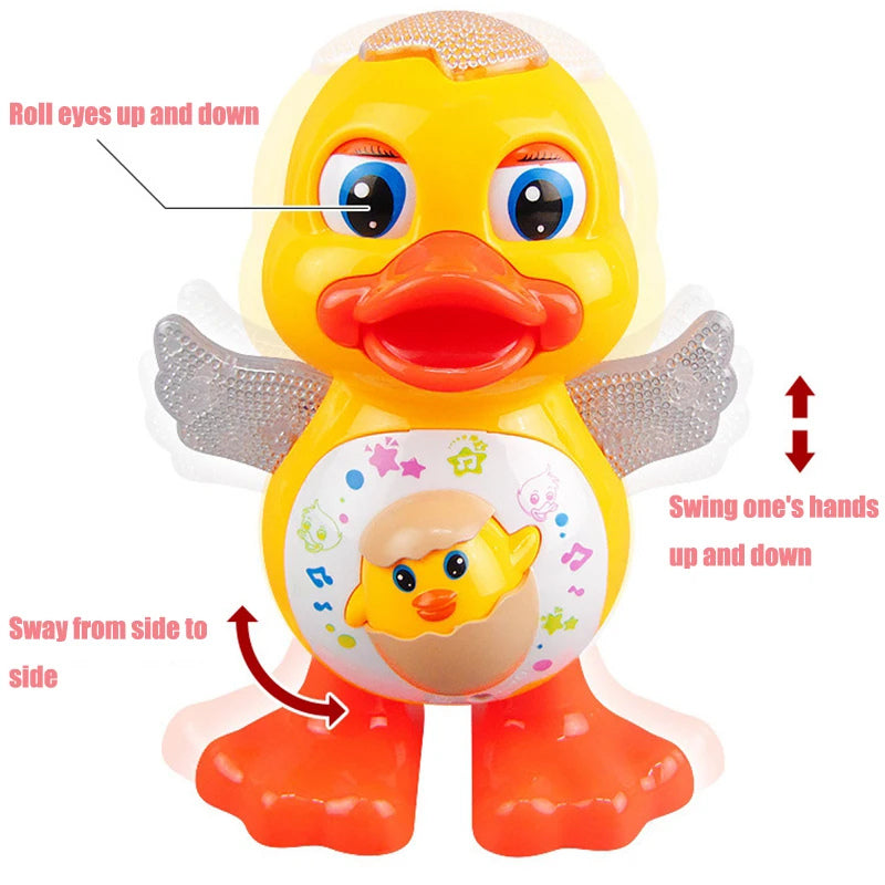 Dancing Duck Toy with Music & Lights – Interactive Toddler Fun