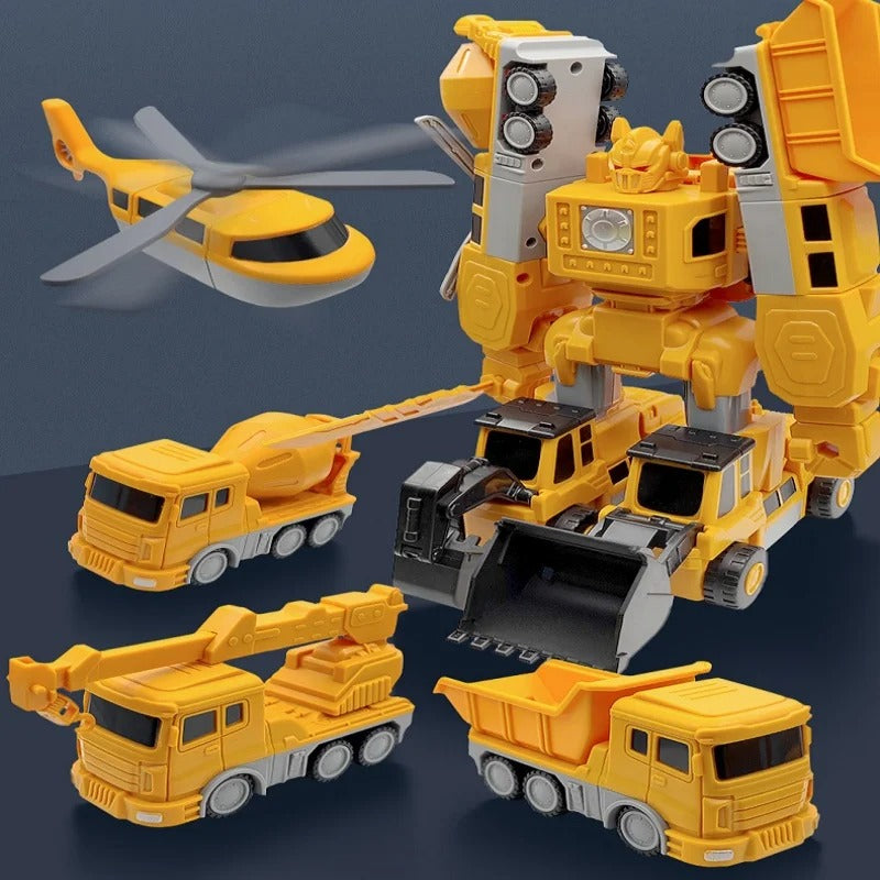 Transformer Magnetic Vehicles – Creative Building Set for Kids