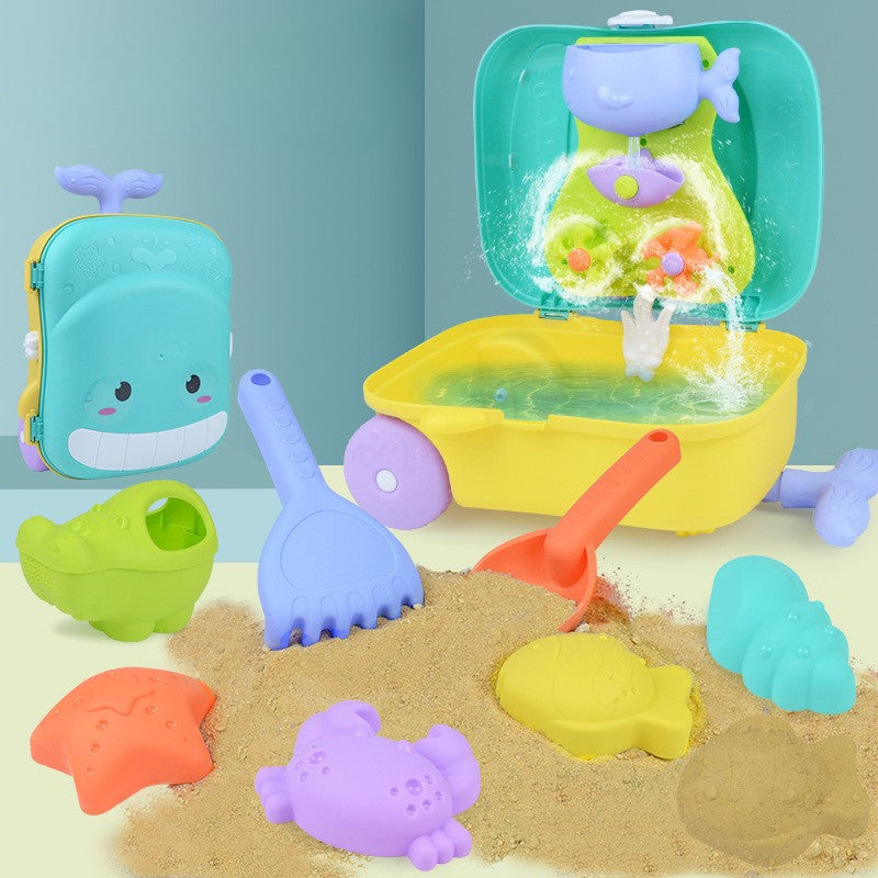 All-in-One Beach Trolley Toy Set for Kids – Animal Design