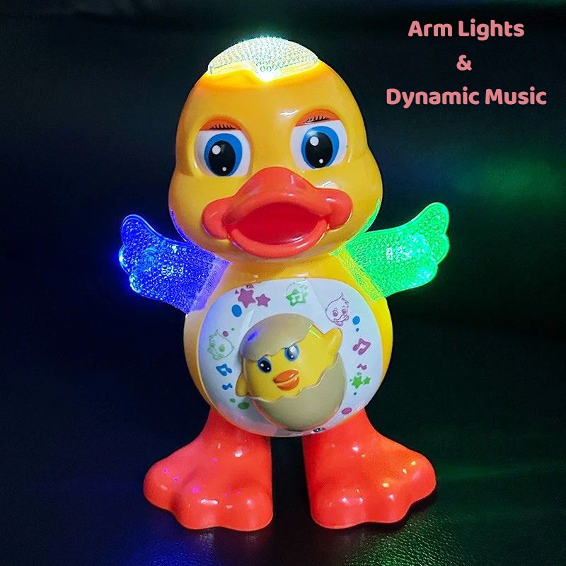 Dancing Duck Toy with Music & Lights – Interactive Toddler Fun