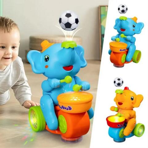 Baby Elephant Adventure – Sensory Fun for Babies-1