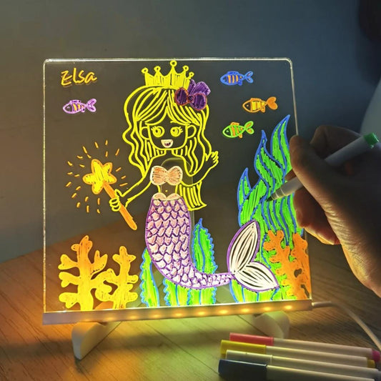 DreamBoard™ – Creative LED Night Light & Drawing Board for Kids-1