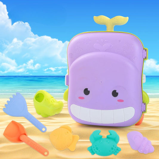 All-in-One Beach Trolley Toy Set for Kids – Animal Design