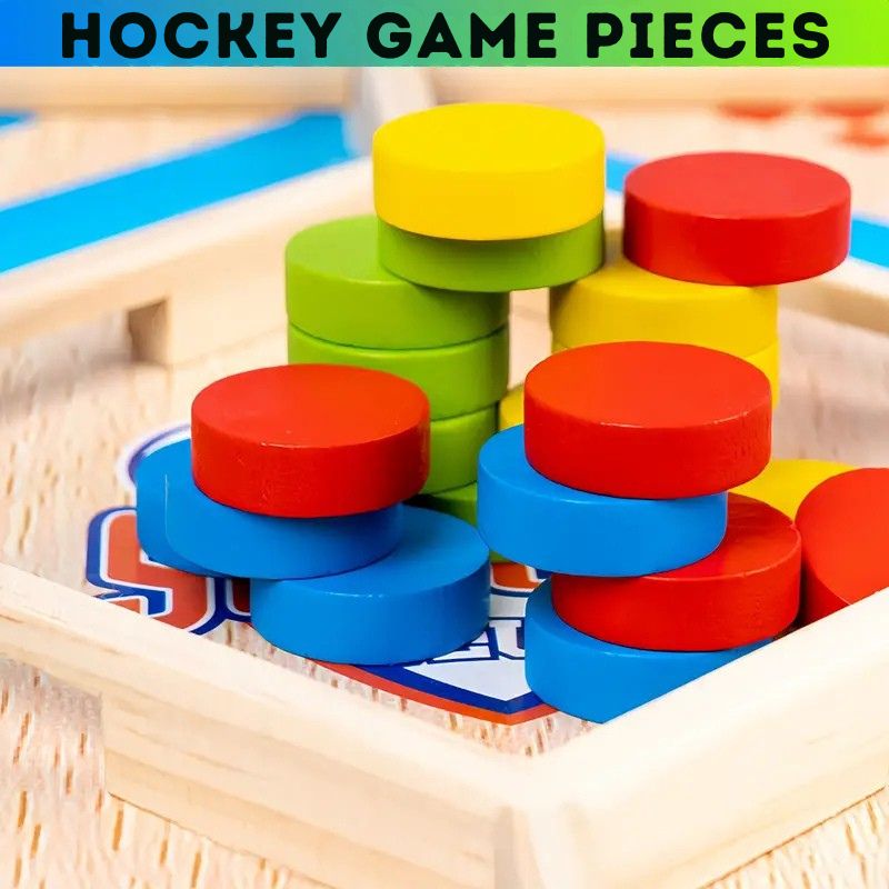 Pieces of Knowledge Hockey – 2-in-1 Action Learning Game KiddaraWorld UK