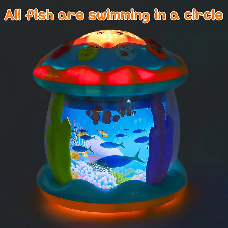 Relaxing Night Light Projector – Peaceful Sleep for Kids