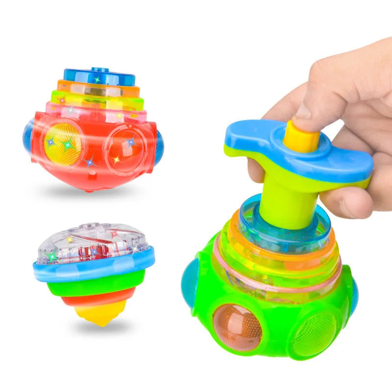 Light-Up Spinner Toy with Music – Fun for Kids
