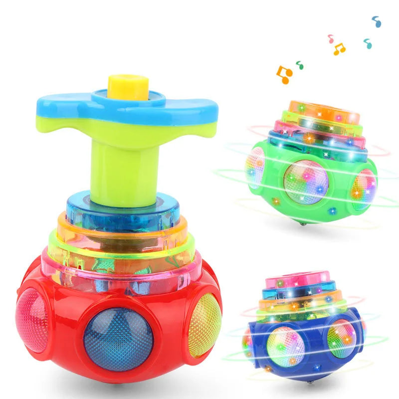 Light-Up Spinner Toy with Music – Fun for Kids