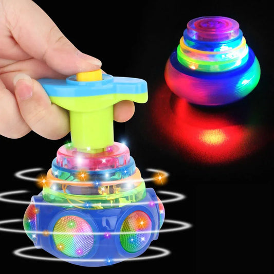Light-Up Spinner Toy with Music – Fun for Kids