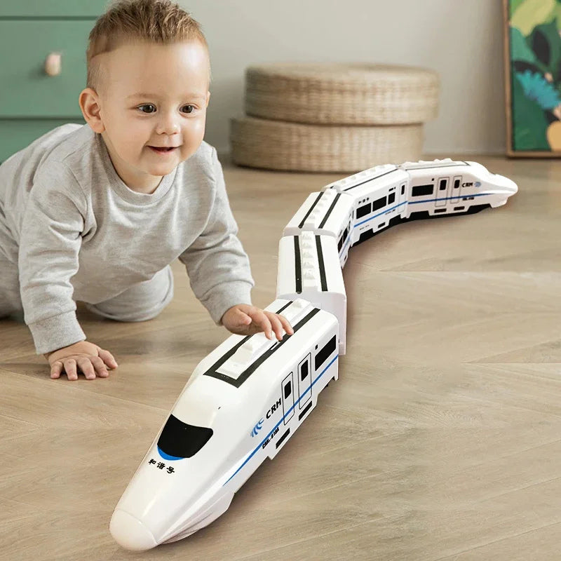 Smart Chain Train Toy – Build & Pull Train for Toddlers