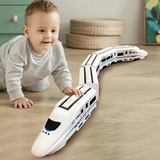 Smart Chain Train Toy – Build & Pull Train for Toddlers