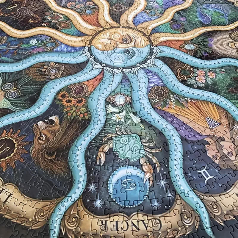details of astrocircle puzzle by kiddara world