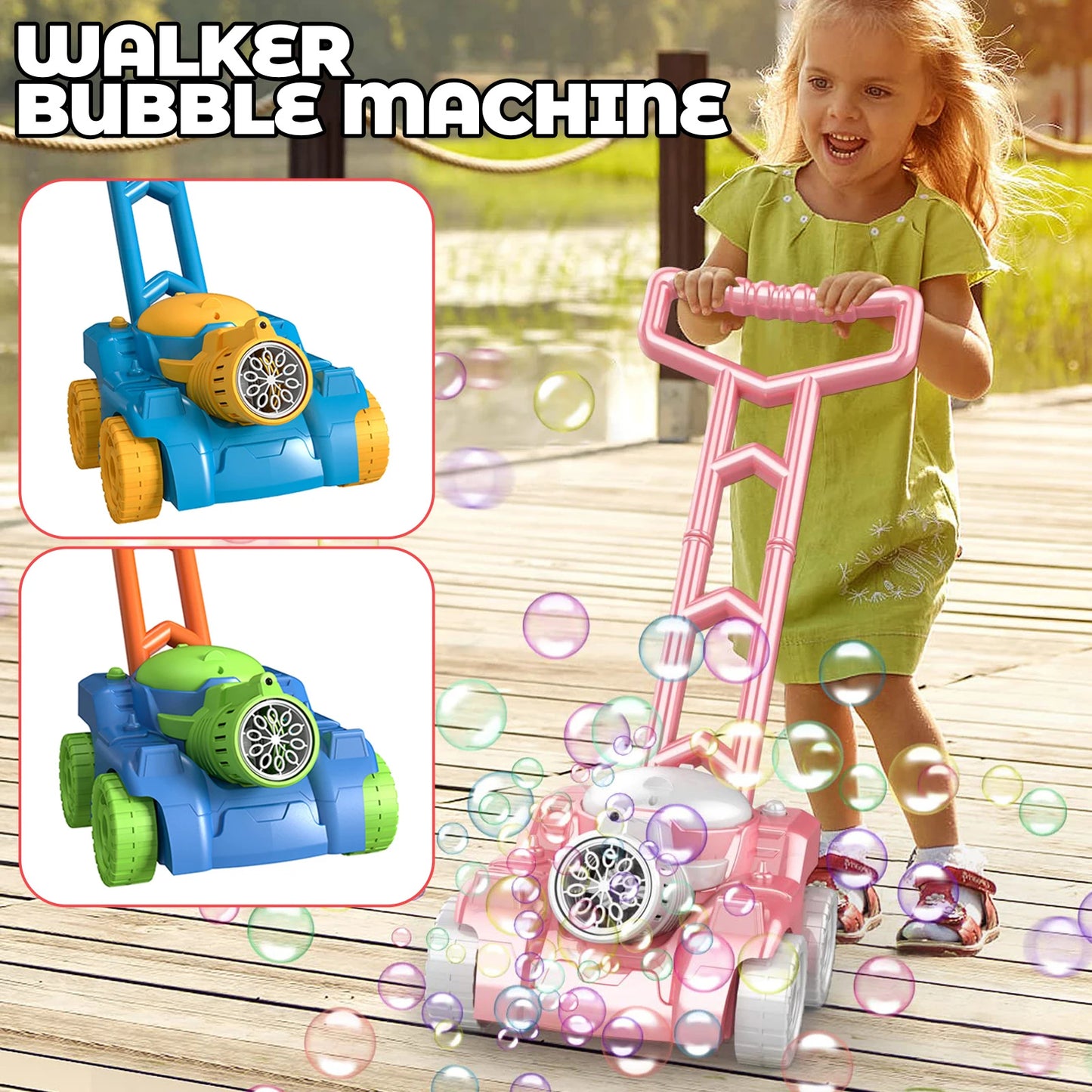 Magical Bubble Car – Automatic Outdoor Fun for Kids