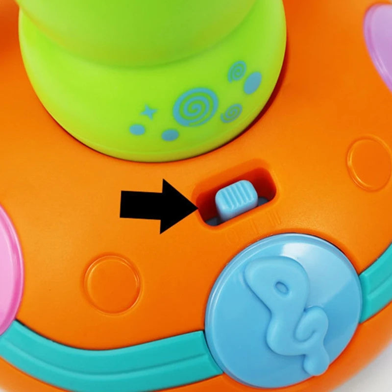 Dancing Saxophone Caterpillar Toy – Musical Light-Up Fun for Toddlers