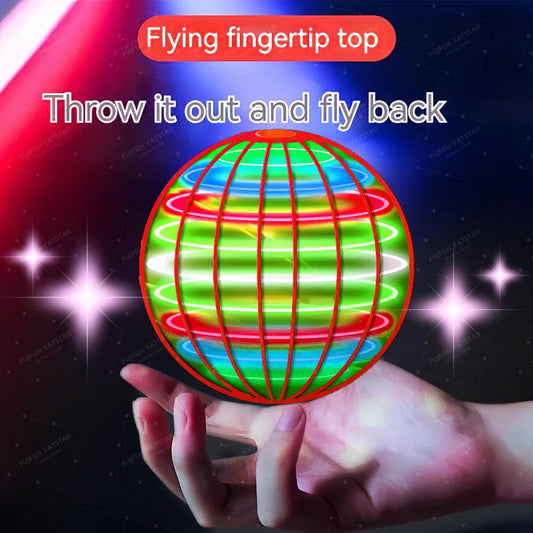 Magic LED Flying Ball Toy for Kids – Interactive Hover Fun