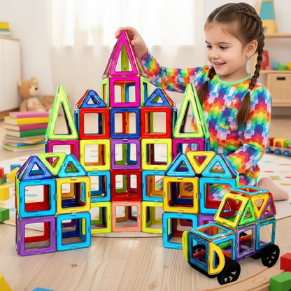 Magnetic Building Set for Kids – Creative Learning Toy
