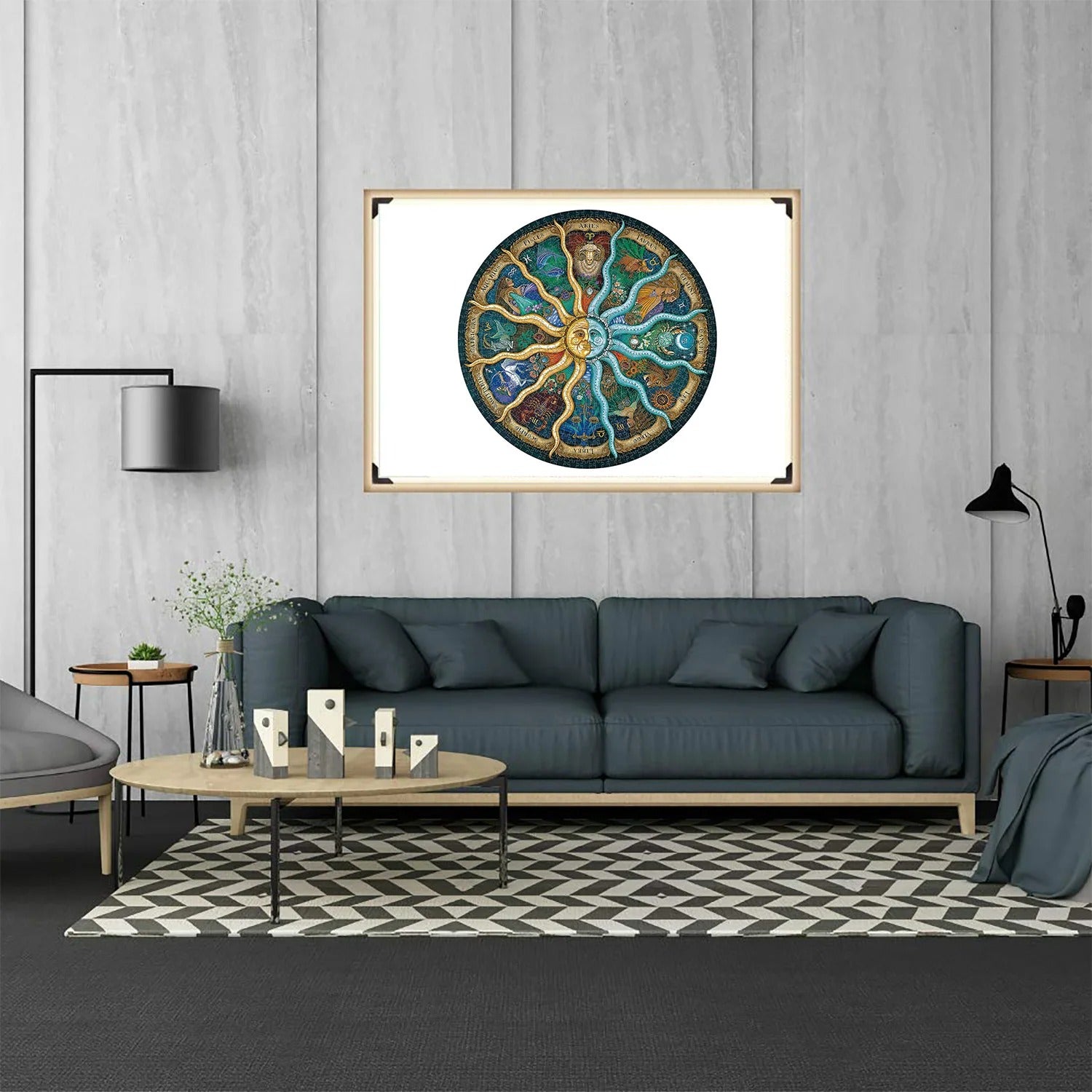 interior view astrocircle puzzle by kiddara world 